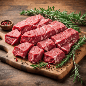 Large Diced Rump Steak (Sao chép)